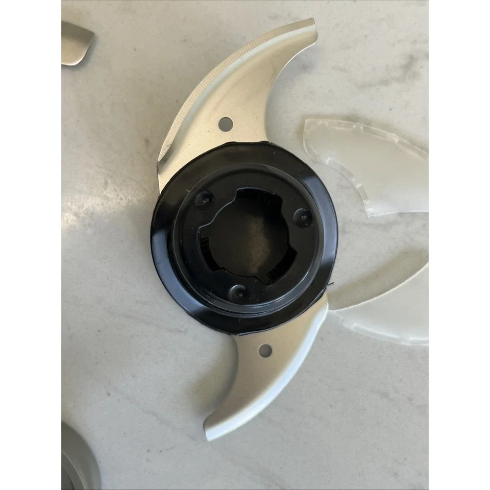 Oster Food‎ Processor 14 Cup FPSTP4263-DFL Chopping Blade (2) Dough Blade
